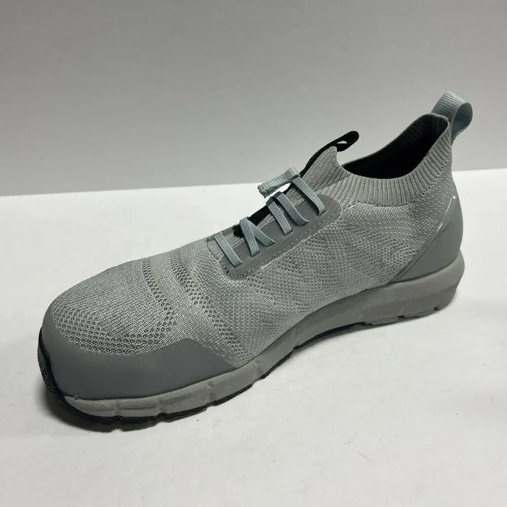 Timberland Pro Womens Radius Knit Slip On Comp Toe Sneaker Gray Size 9 M